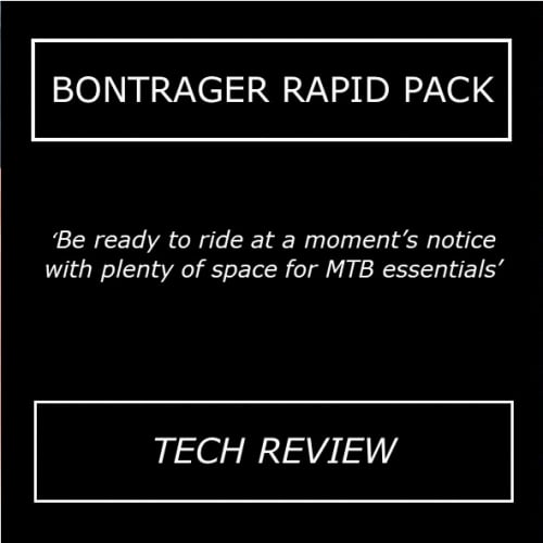 Bontrager Rapid Pack  – Tech Review