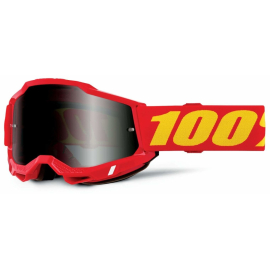 100% Accuri 2 Sand Goggles Red / Smoke Lens