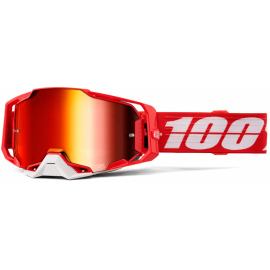 100% Armega Goggle C-Bad / Mirror Red Lens