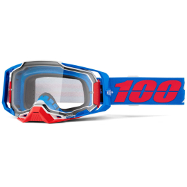 100% Armega Goggles Ironclad / Clear Lens