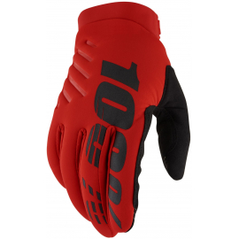 100% Brisker Cold Weather Glove Red XL