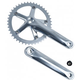 Crankset Fisher Simple City 2010 Alloy 175Mm Silver