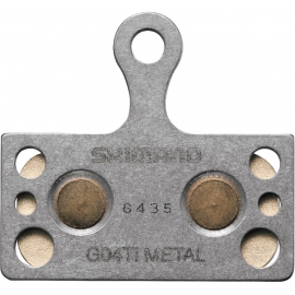 G04Ti disc brake pads and spring, titanium backed, sintered
