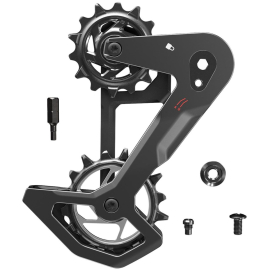 REAR DERAILLEUR CAGE KIT CARBON TTYPE EAGLE AXS WITHOUT DAMPER REPLACEMENT OUTER AND INNER CAGES BIT DRIVER HEX3 INCLUDING PULLEYS