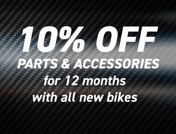 10% Off Parts & Accessories 