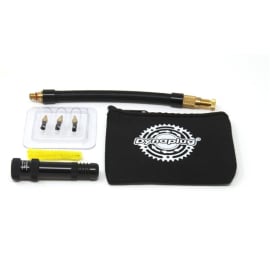 Air tubeless Road tyre repair and inflation kit