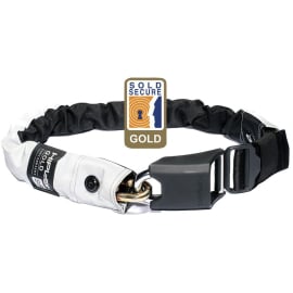 GOLD Wearable Chain Lock  waist 2444 inches Gold Sold Secure High Visibility