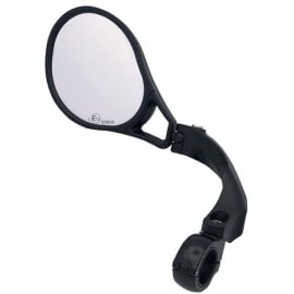 E-bike E13 approved mirror, adjustable, left handlebar clamp fitting