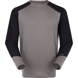 Flux Men\'s Long Sleeve Trail Jersey  ash