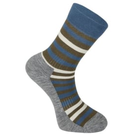 Roam Isoler Merino 4 Season Sock, slate blue