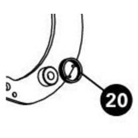 222SL - Right hand caliper spring for TS-4.2