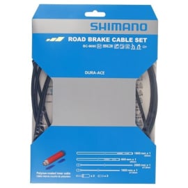 Dura-Ace Road brake cable set, Polymer coated inners