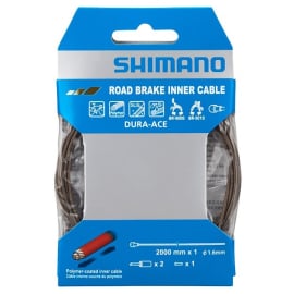 Dura-Ace Road Polymer coated brake inner, 1.6 mm x 2000 mm