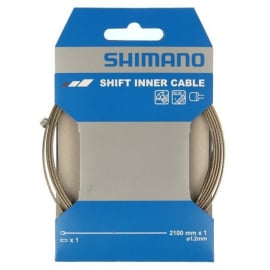 Road / MTB stainless steel gear inner wire  1.2 x 2100  single