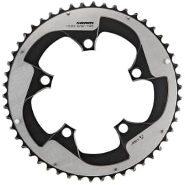 Red 22 50T x 110mm BCD YAW Chainring with Two Pin Positions B2