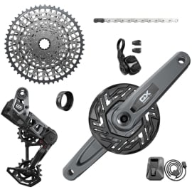 GX TType Eagle EMtb 104Bcd Transmission Axs Groupset Rd WBatteryChargerCord Ec Pod Cr 104Bcd TType 34TClipOn Guard Cn 126L Cs Xs1275 1052T  Cranks Not Included
