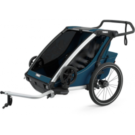 Chariot Cross 2 U.K. certified child carrier with cycling and strolling kit