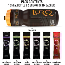 Energy Bottle Sample Pack  6 Drinks 5 x Standard 1 x Caffeinated