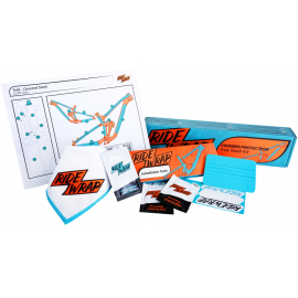 RideWrap Gloss Covered Frame Protection Kit designed to fit Trek Slash